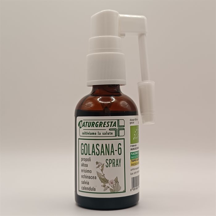 INTEGRATORI - GOLASANA-6 spray (30ml)