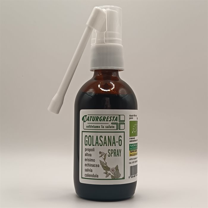 INTEGRATORI - GOLASANA-6 spray (50ml)